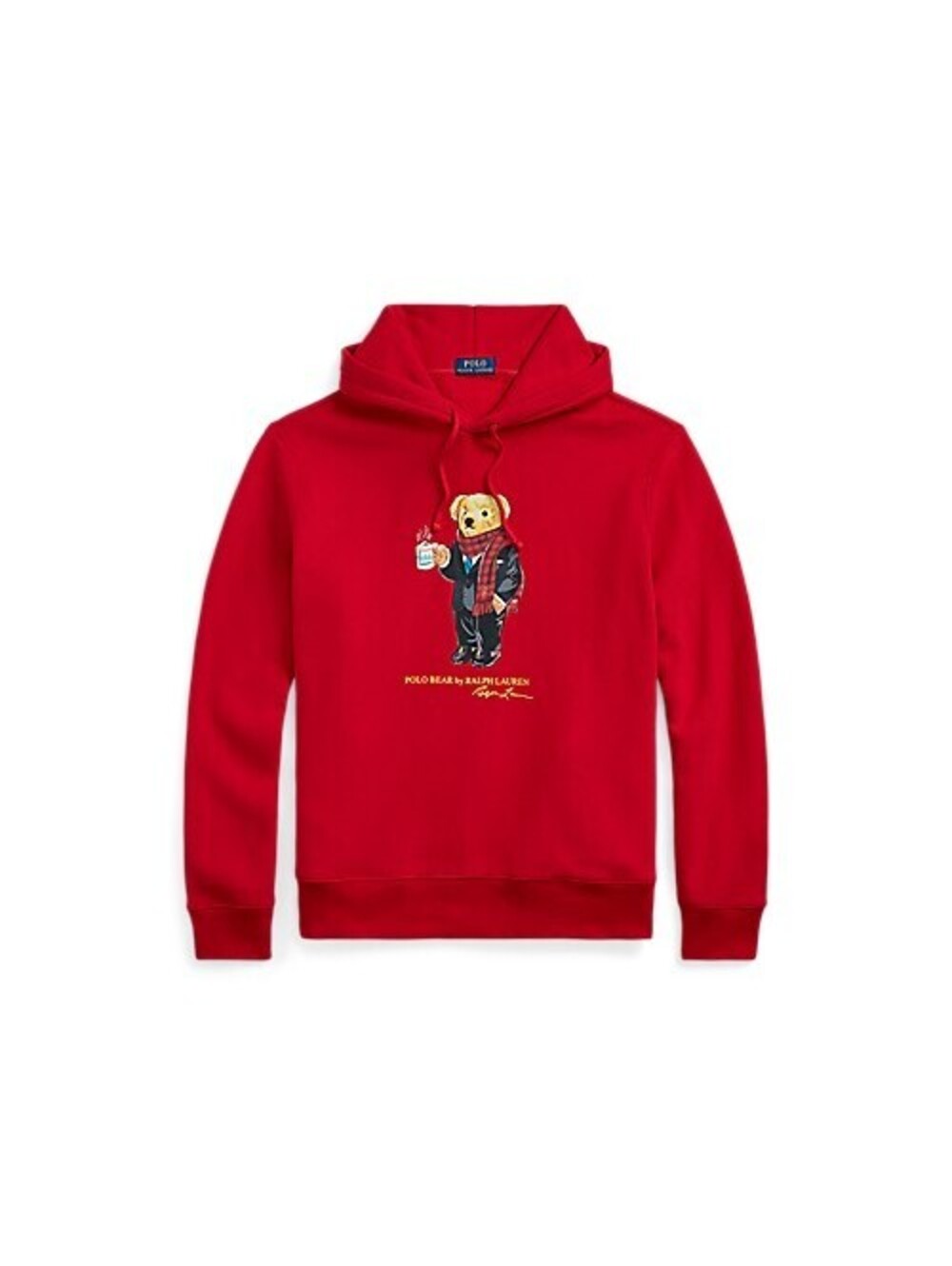 Polo Ralph Lauren Red Bear Graphic Hoodie XL